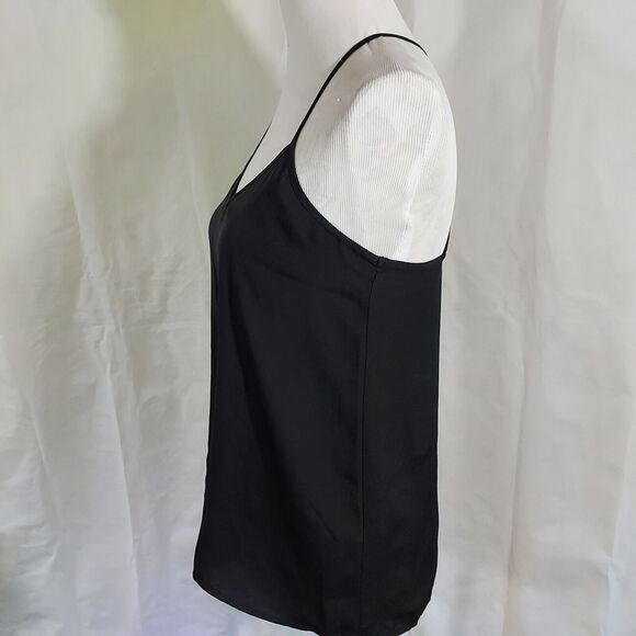 Abercrombie & Fitch Black Spaghetti Strap Tank Top Strappy Camisole Cami XS - Picture 4 of 11